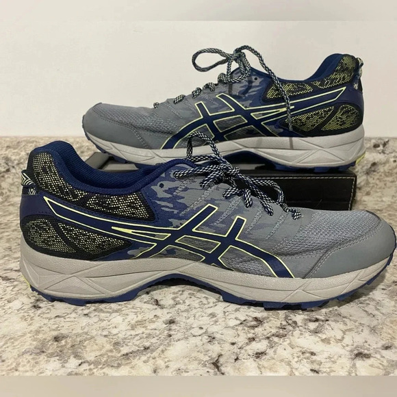 ASICS Women's Gel-Sonoma 3 Running Shoes Gray Blue Size 10.5 - Picture 2 of 8